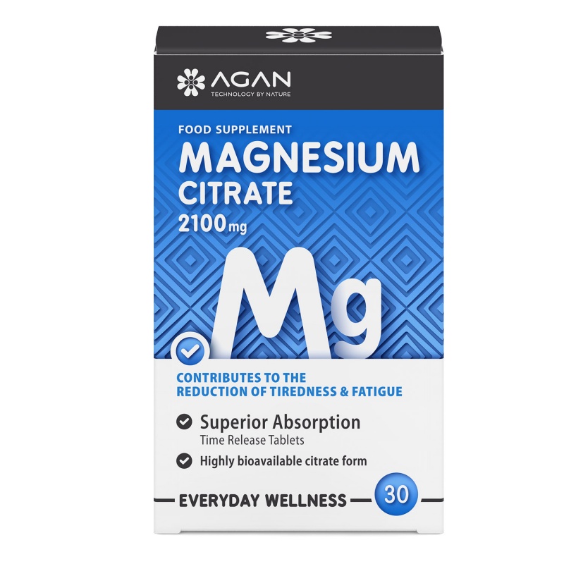 AGAN - Magnesium Citrate 2100mg - 30tabs